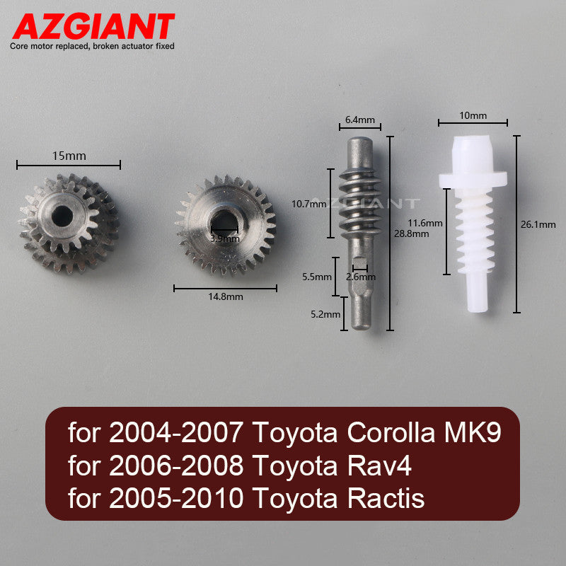 Side Mirror Folding Motor Gear Kit for Toyota for Corolla MK9/Rav4/Ractis WING