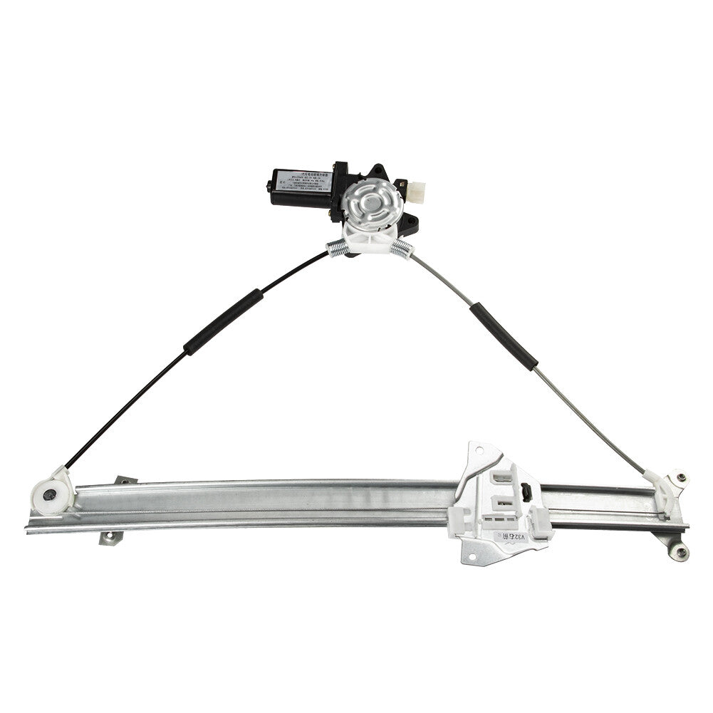Two power window regulators with motors for Mitsubishi Montero 1992-2000 front LH and right-hand models.