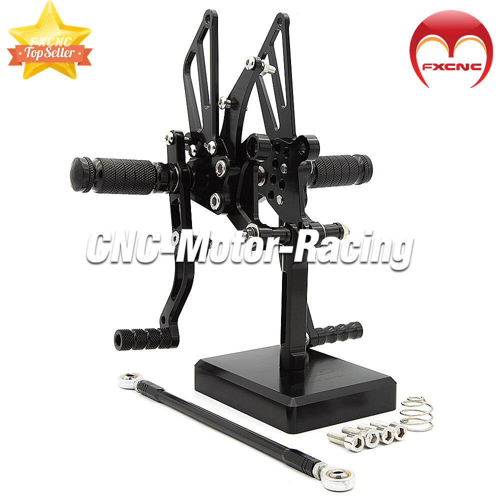Black CNC gear footrest feet are suitable for Benelli BN600 2010 2011 2012