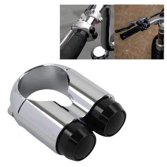 1 Handlebar Switch 2 Button Horn Light Control for Harley Dyna Chopper