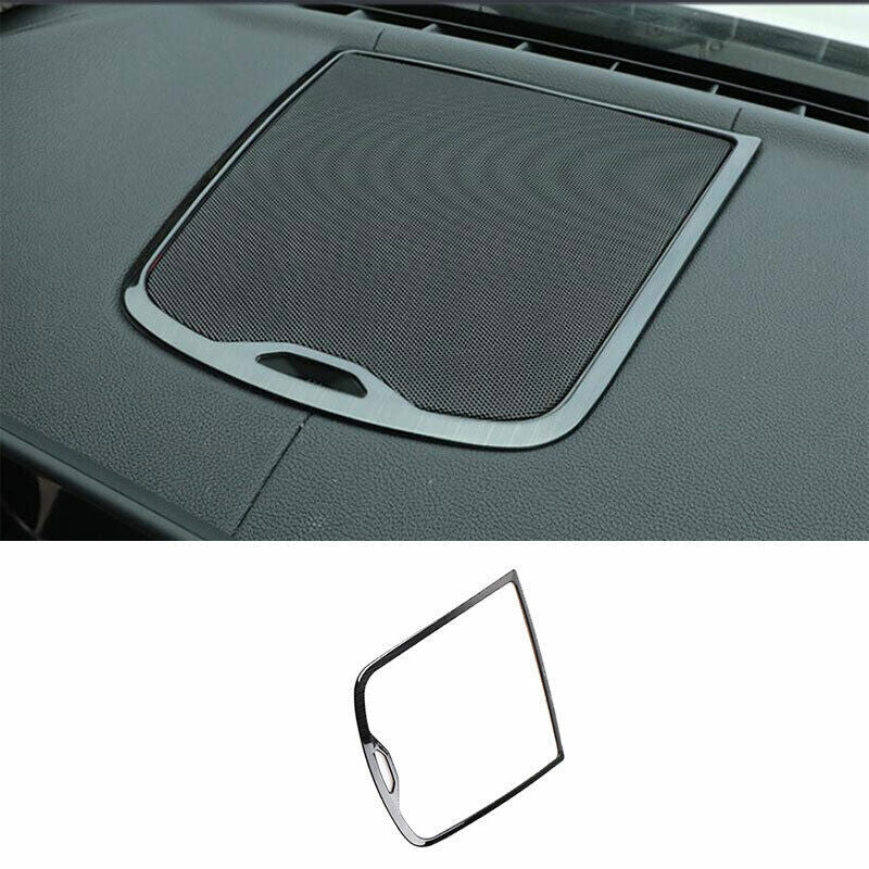 For 2018-2021 for BMW X3 G01 Black Steel Inner Dashboard Speaker Frame Decoration 1P