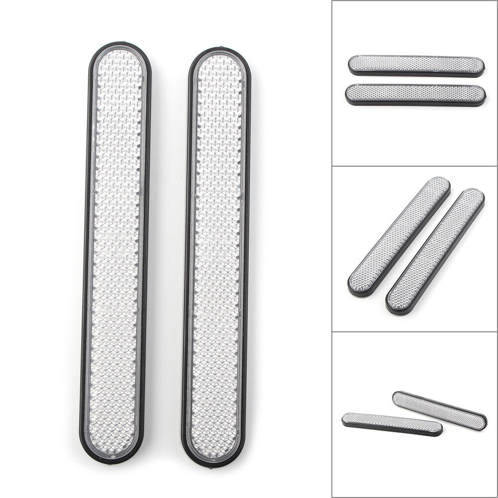 Rear Mudguard Fender Reflector Fit for Harley Sportster 883 1200 X48 A1 Clear Lens