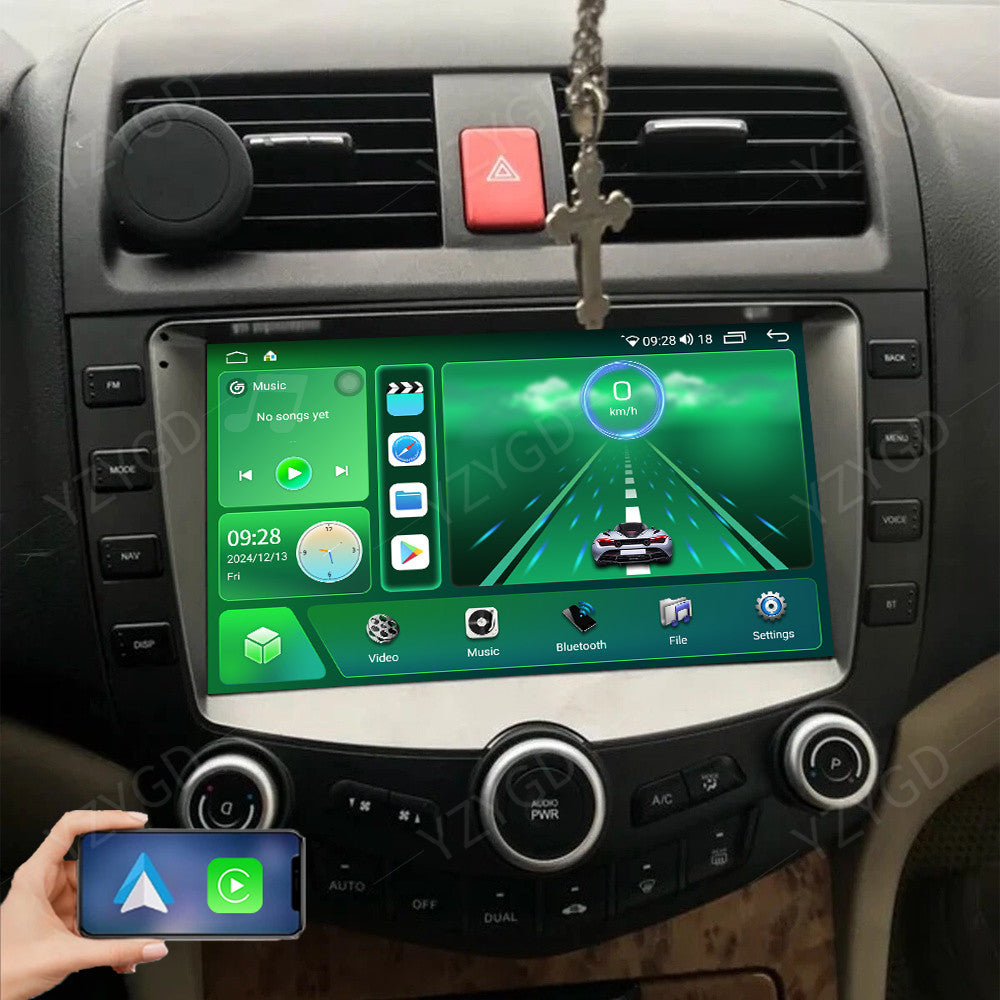 9 Android Auto Carplay for Honda for Accord 2003-2007 Car Stereo Radio GPS Navi SWC