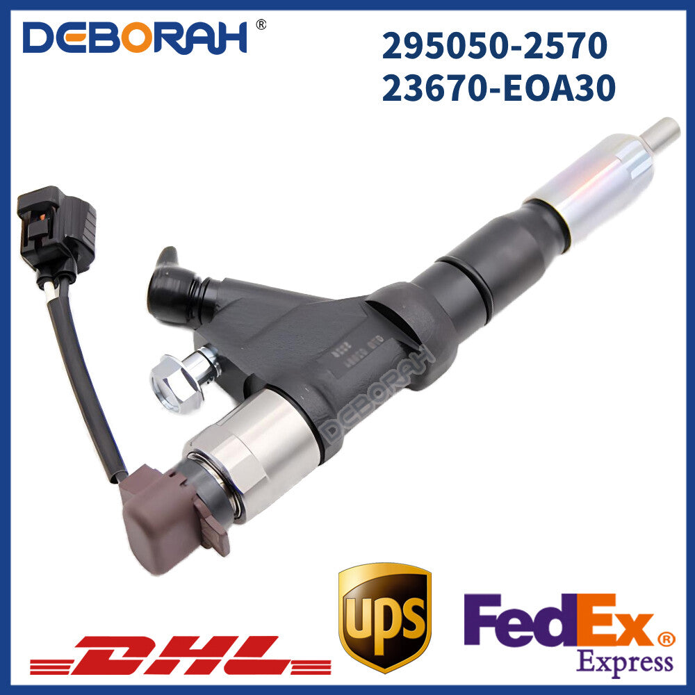 Common Rail Fuel Injector 295050-2570 Diesel Injector 23670-E0A30 for HINO