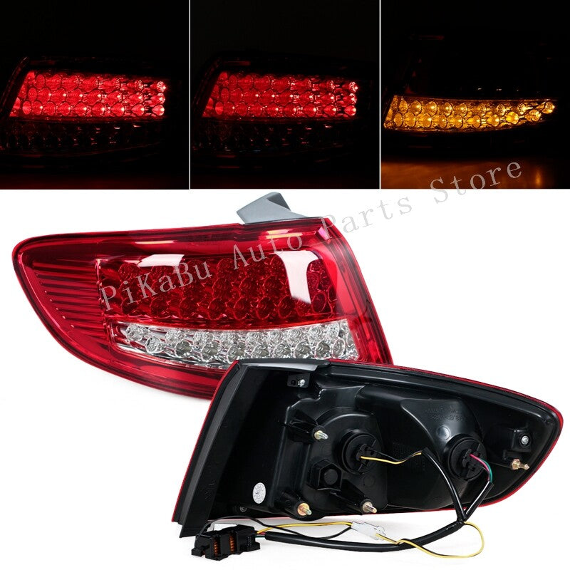 1Set LED Tail Light Tail Lamp Rear Brake Lamp for Hyundai Santa Fe 2007-2012