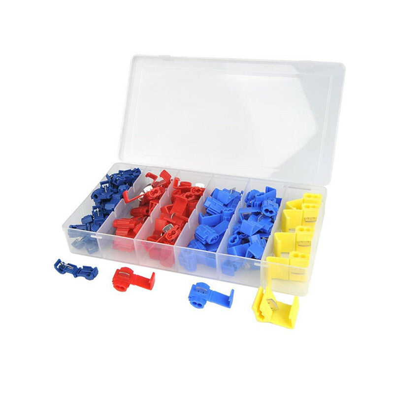 Car Wire Electrical Insulated Quick Splice Spade Butt Crimp Terminals Connectors