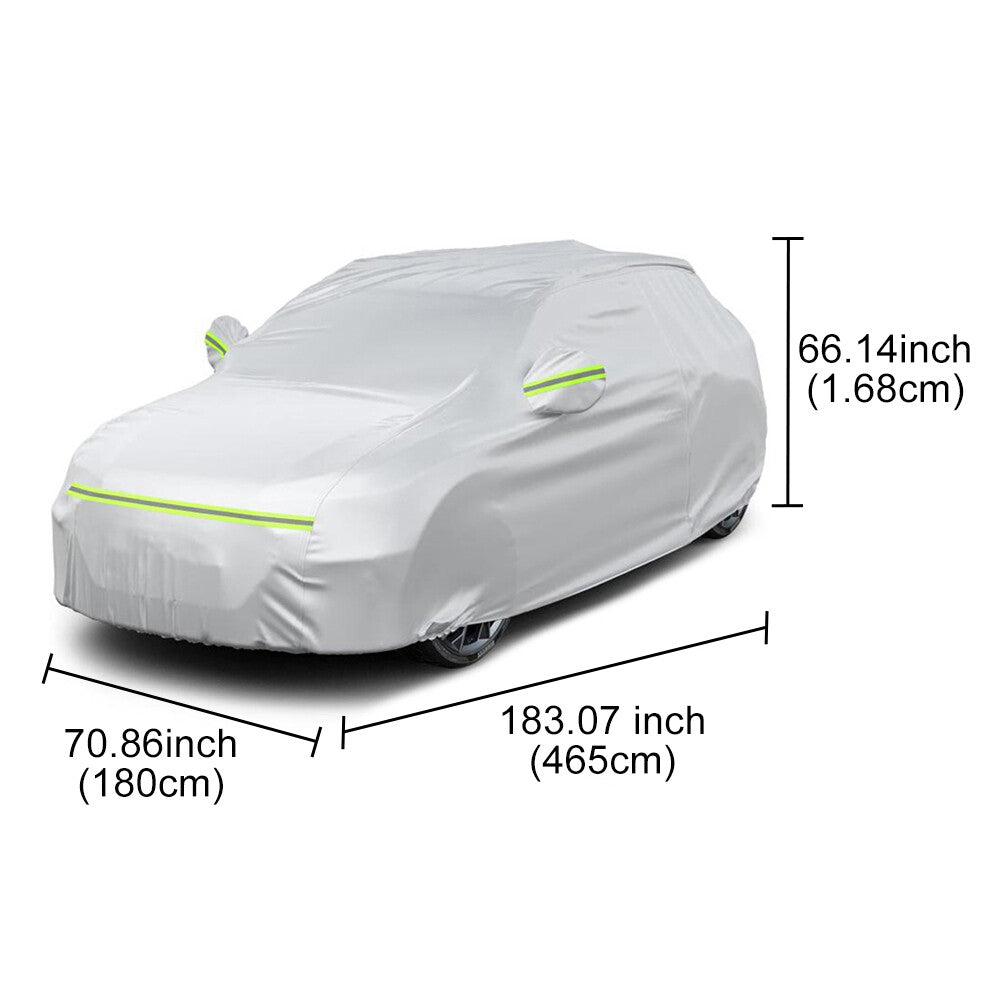 4.65x1.8x1.68m Car Trunk AMT Full Cover Waterproof for All Season Car Protector