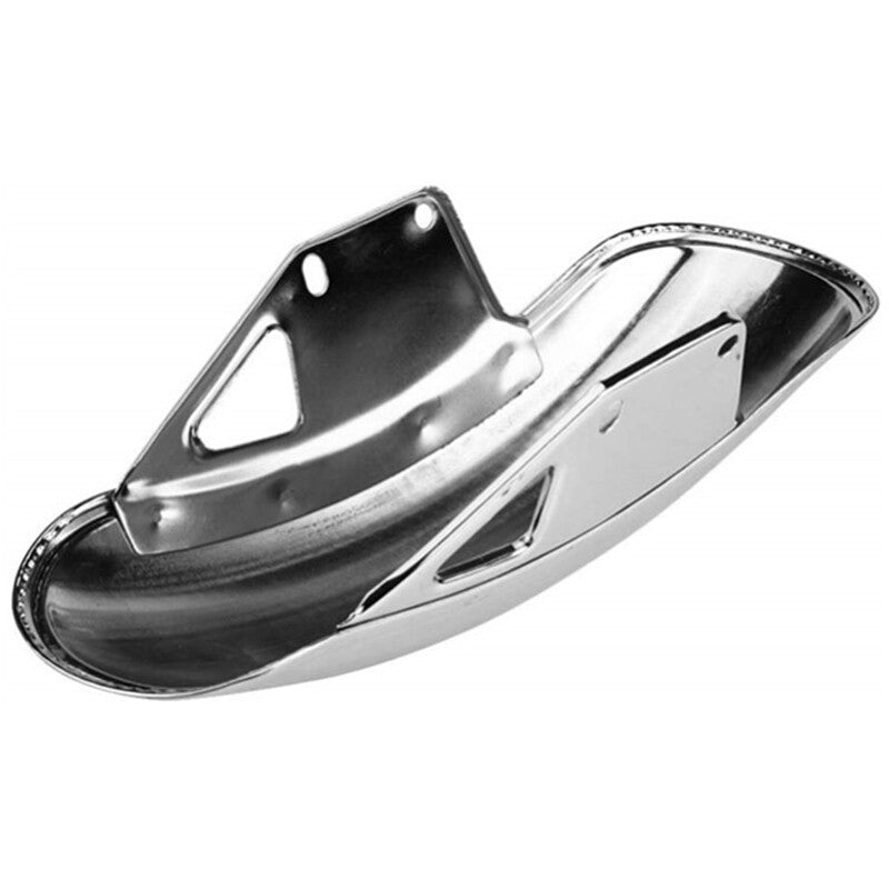 US Stock Modified Motor Front Wheel Cover Mudguard Splash Protector Mudguard Silver ¡Á 1