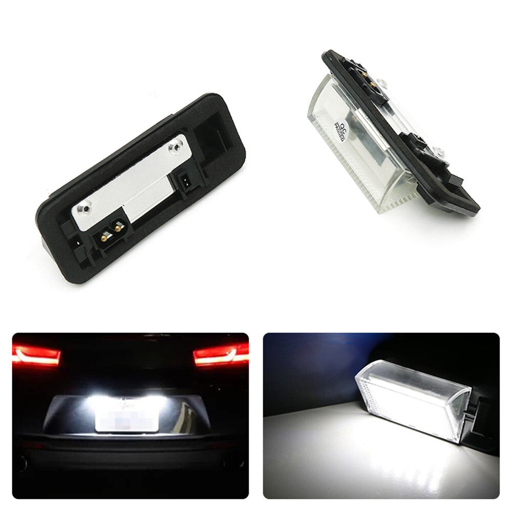 2 Rear LED Number License Plate Light White Lamps for BMW E36 3 Series 1992-1999