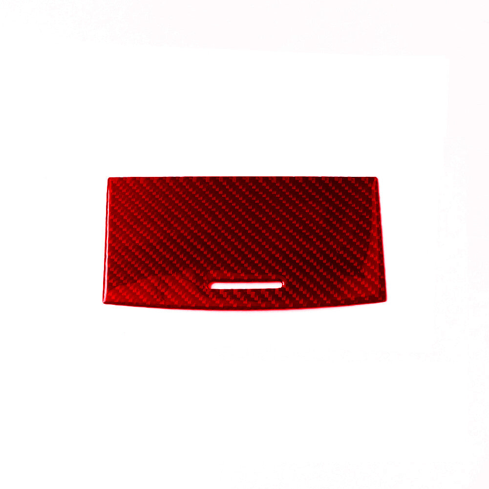 Red Carbon Fiber Overhead Console Panel Cover Trim for Chrysler 300 2005-2007