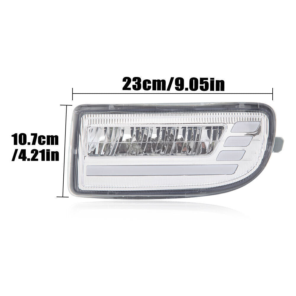 2-pack LED fog lights and daytime running lights for Toyota for Land Cruiser J100 105