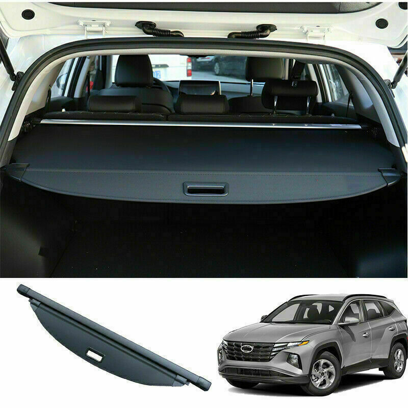 for Hyundai for Tucson 2022 Retractable Rear Trunk Cargo Cover Security Shield Shade
