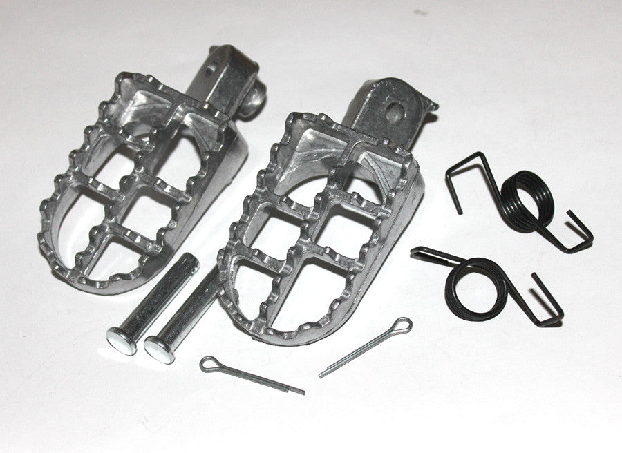 Aluminium Foot Pegs for Honda CRF50 70 80 CRF100F XR50F Bikes SSR SDG Footrest