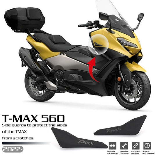 for YAMAHA T-MAX 560 Scrape Side Guards Edge Protector Sticker Strip 2022-2023