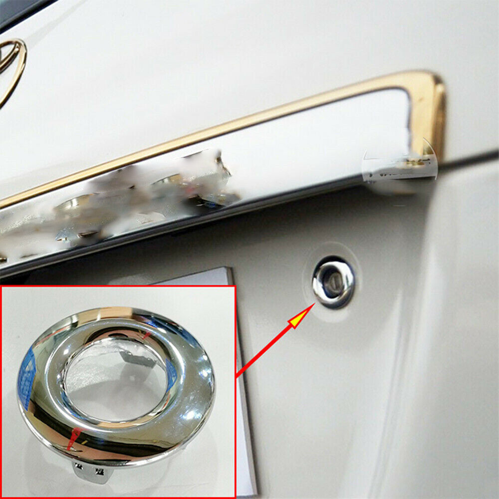 for Toyota for Land Cruiser LC100 4500 4700 Rear Trunk Tailgate Lock Cover Cap Ring
