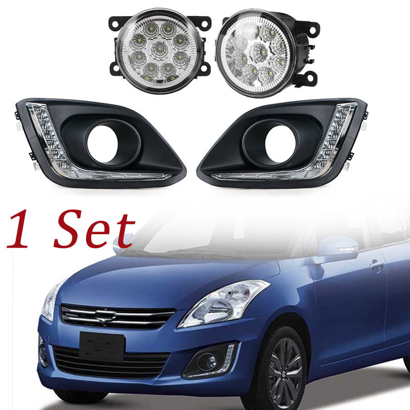 This kit is suitable for Suzuki for Swift 2014-2016 LED bumper daytime running lights.