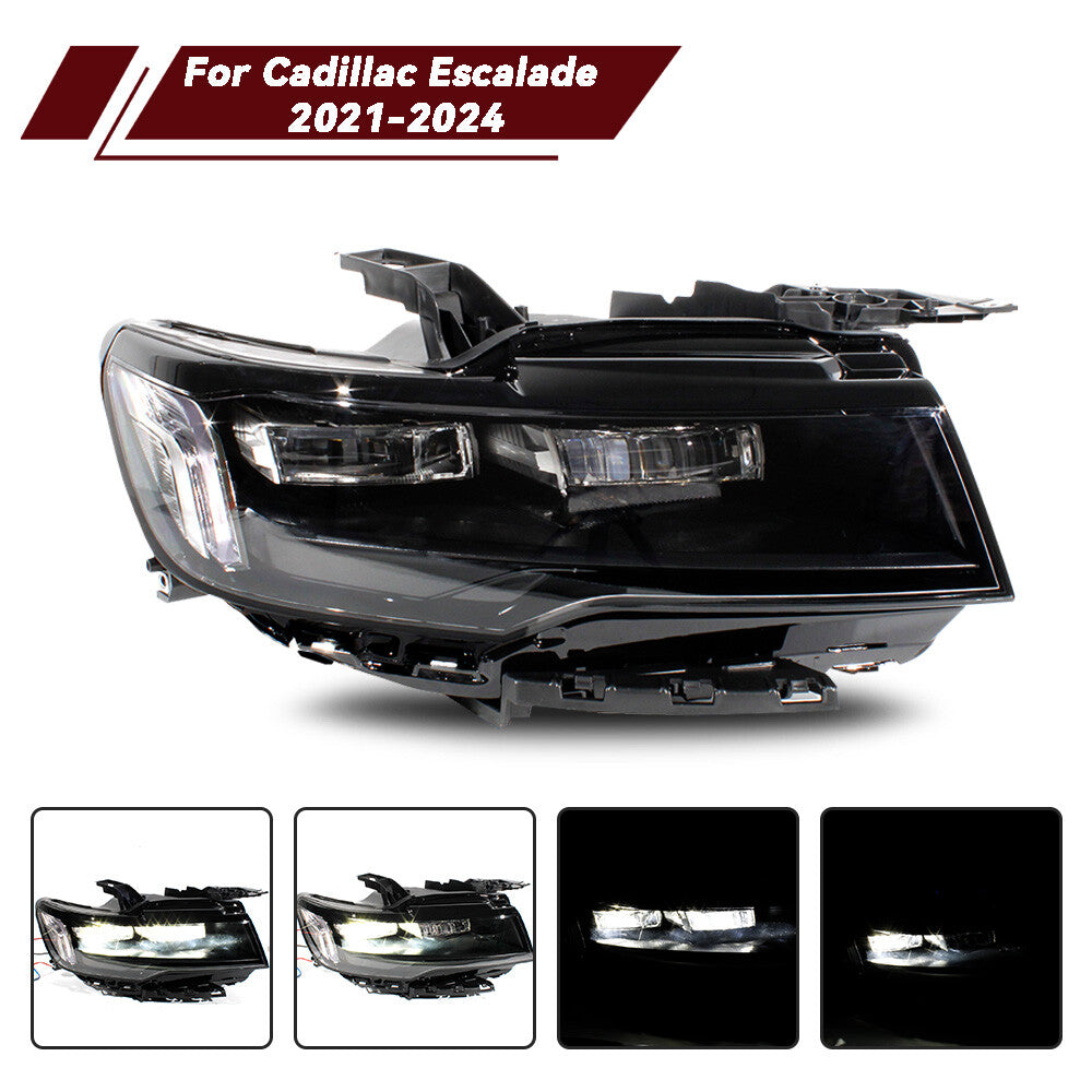 For 2021-2024 for Cadillac for Escalade FULL LED Headlight Assembly-Right Passenger Side