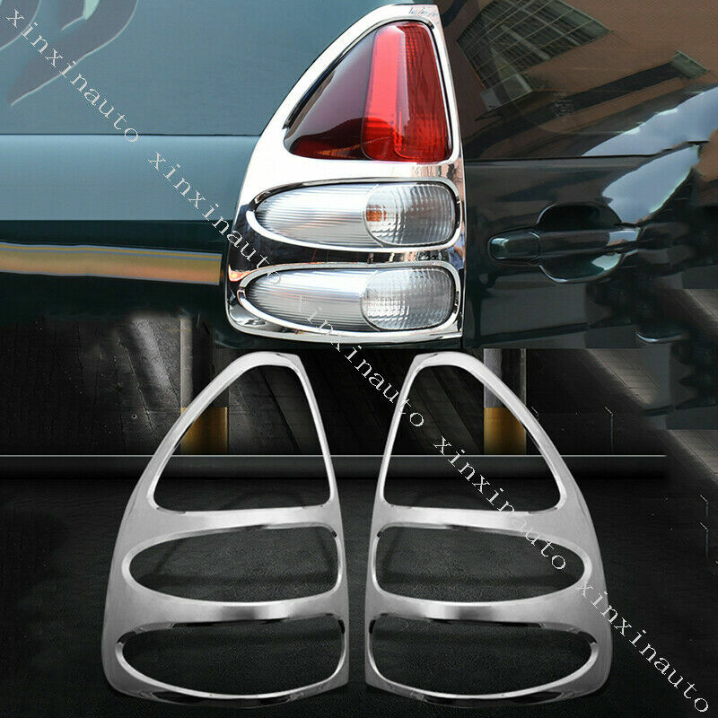 For 2003-2009 for Toyota Prado FJ120 Chrome Exterior Full Set Molding Cover Trim Kit