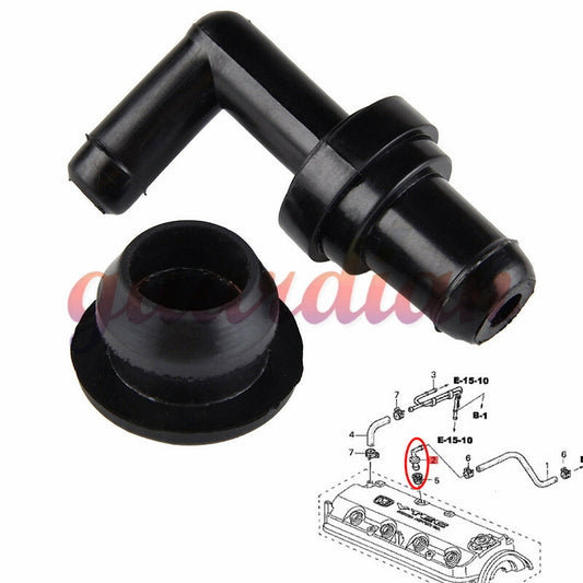 90¡ã PCV valve and grommet kit for Honda Accord 1990 - 2002 for Civic 88-00 17130-PK1-003