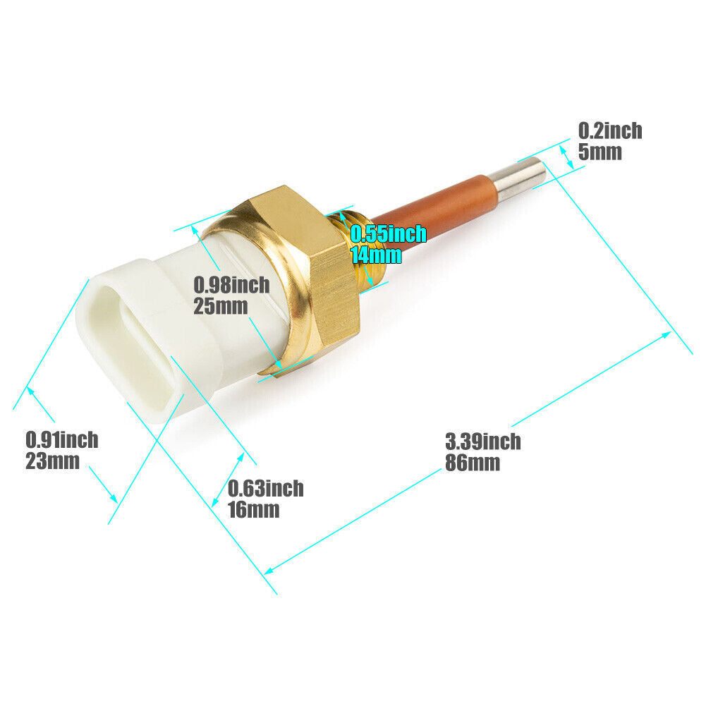 Coolant Temperature Temp Lvl Level Sensor 23520380 For Detroit Diesel Series S60