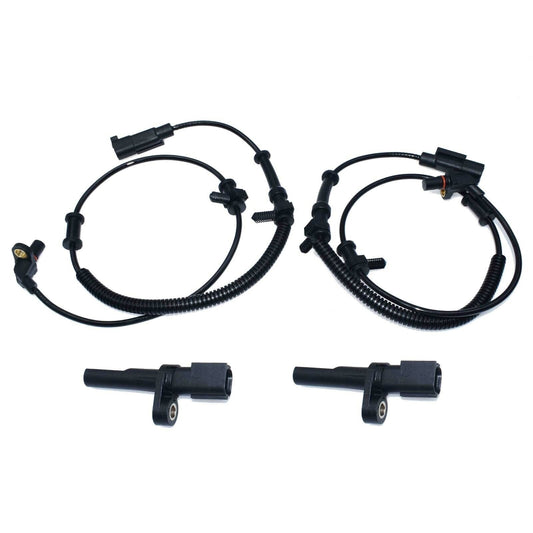 4Pcs ABS Wheel Speed Sensor Front Rear LH RH for Dodge for RAM 1500 PICKUP 09-12
