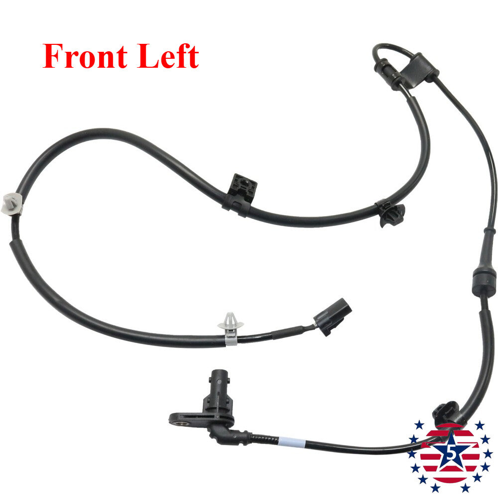 Front left ABS speed sensor applicable to 2007-2018 for Hyundai Santa Fe and 2011-2015 for Kia Sorento.