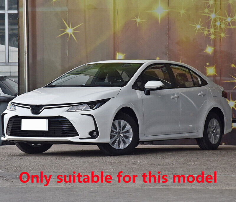 for Toyota for Corolla Sedan 2019-2023 Chrome Rear Bumper Cover Moulding Bottom Trim