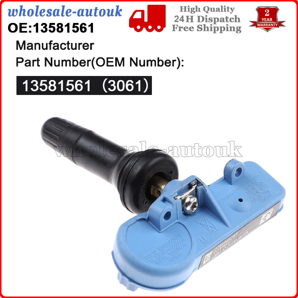 4PCS TPMS Sensor for Vauxhall for Corsa E Mokka Tyre Pressure Monitoring System
