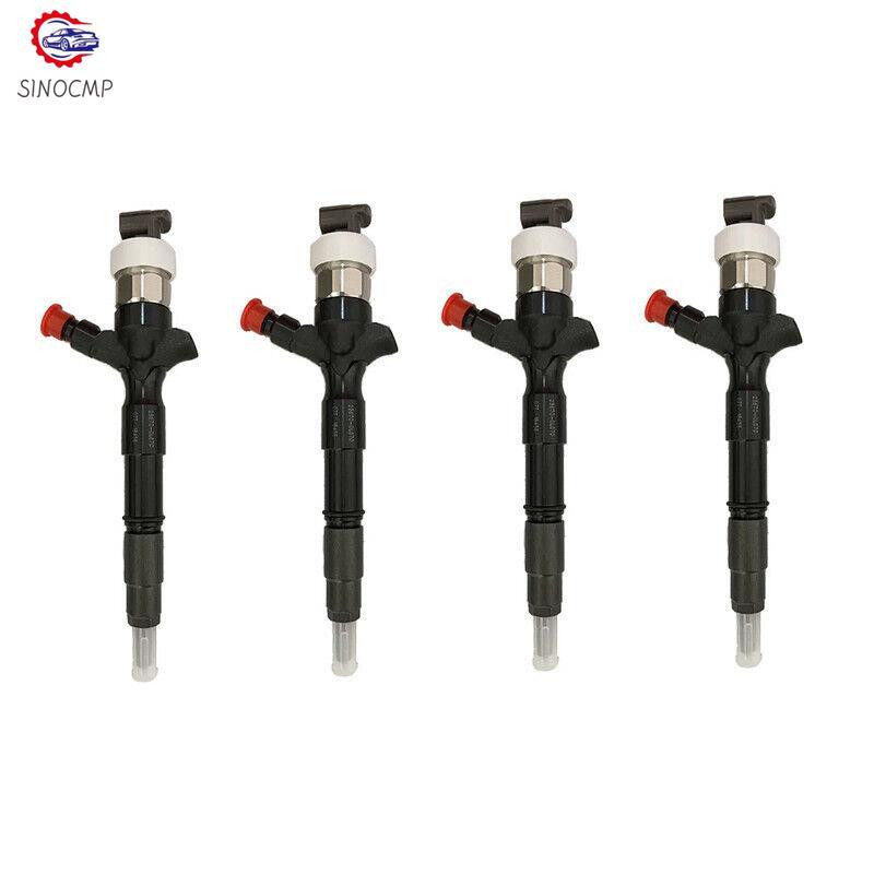 4pcs Diesel Fuel Injector 23670 30050 23670-30050 2367030050 fits for Toyota