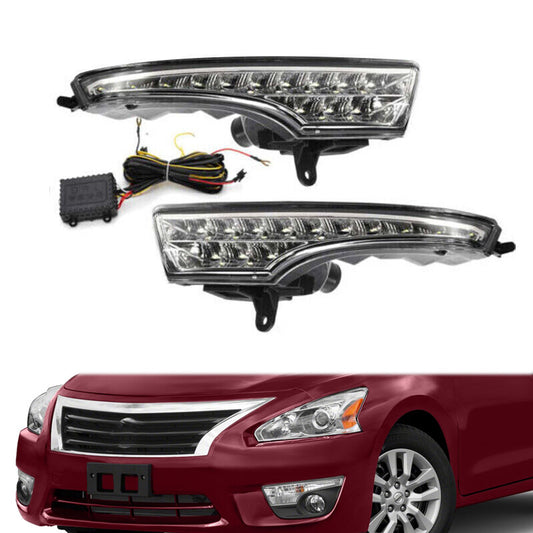 1 Set For 2013-2015 for Nissan Teana Altima Fog Light LED Daytime Running Lamp