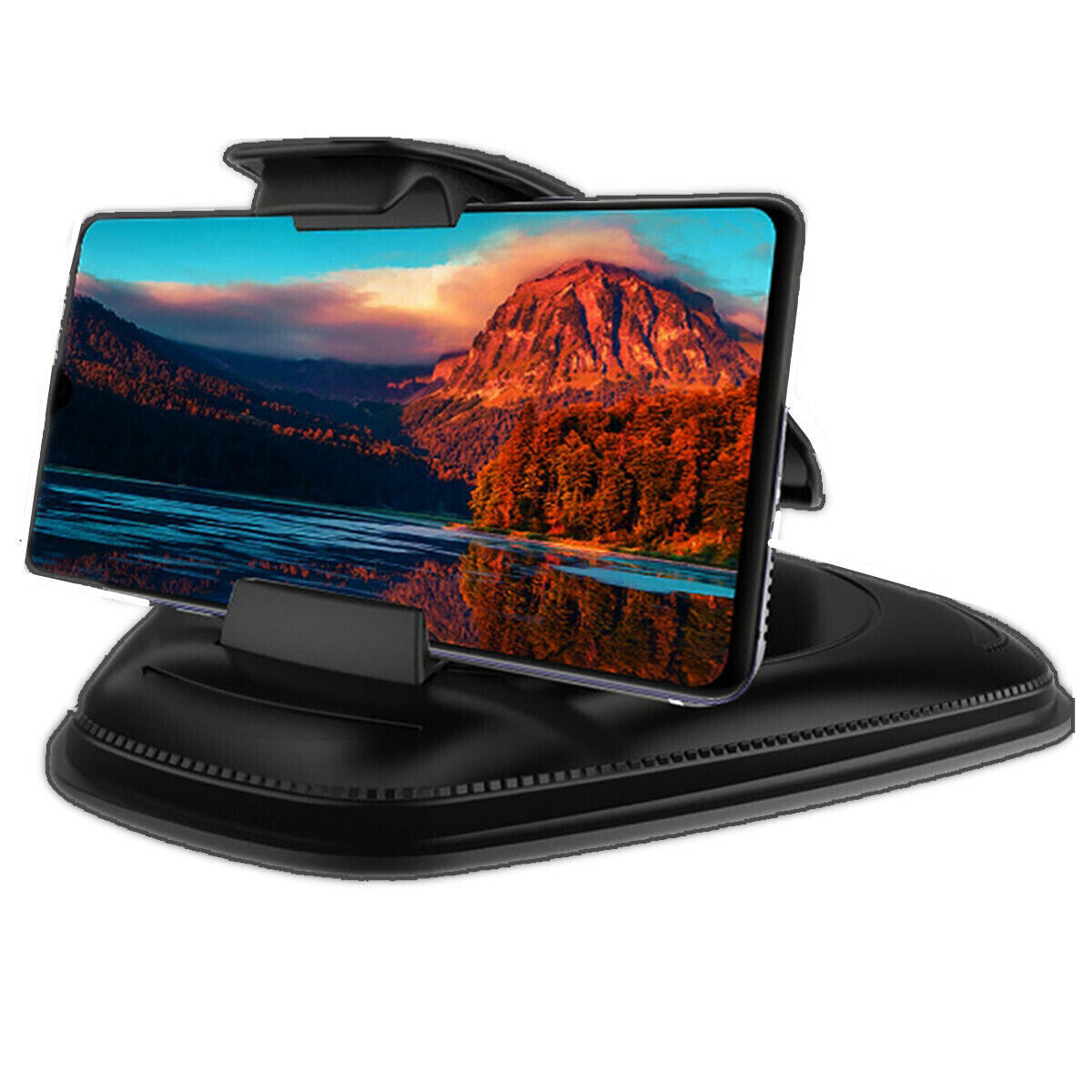 Phone Holder Clip Adjustable For Car GPS Dashboard Mount Stand Accessories