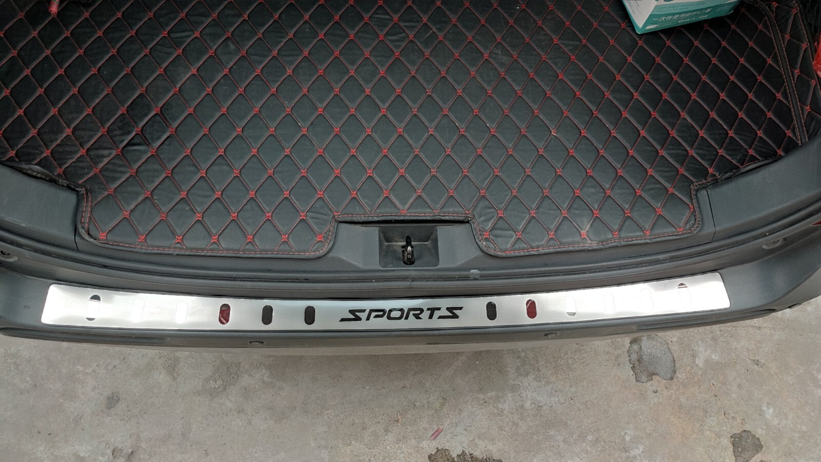 for Toyota RAV4 Rear Bumper Protector Covers Trim Scuff Plate Car Accessories 23