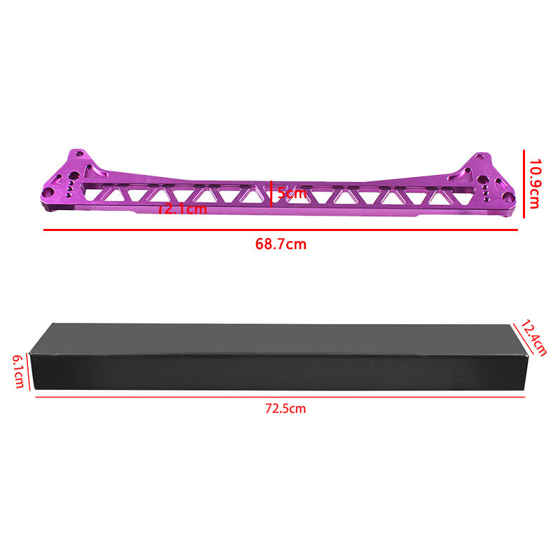 F7 Rear Control Arm Subframe Lower Tie Bar Brace for 88-95 for Honda for Civic EG Purple