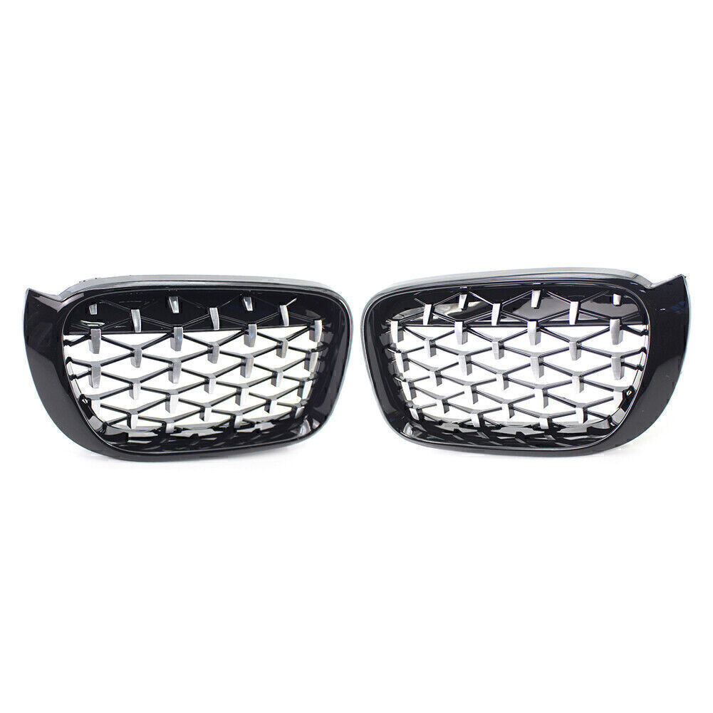 Diamond Meteor Latest Style Front Kidney Grille Fit for BMW X3 F25 /X4 F26 2014-2017