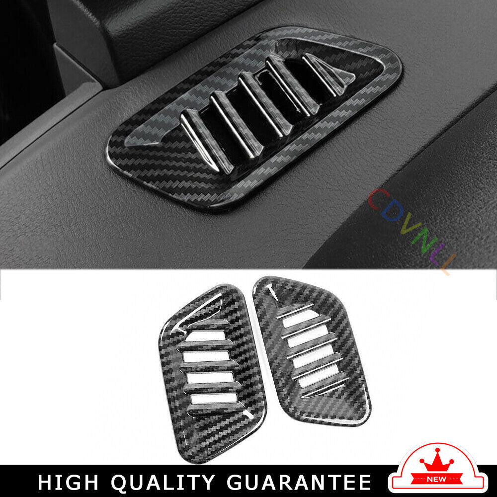 Instrument LR Air Outlet Vent Trim for Nissan Altima Teana 2019-22 Carbon Fiber