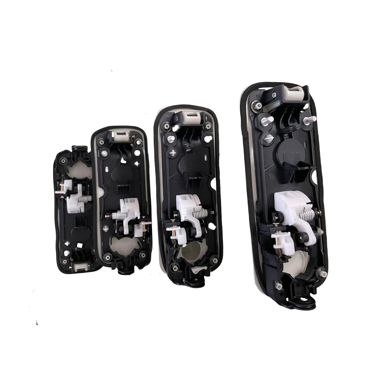 Silver Door Handles Front Rear Set 4Pcs Fits 2017-2020 for Ford F-250 F-350
