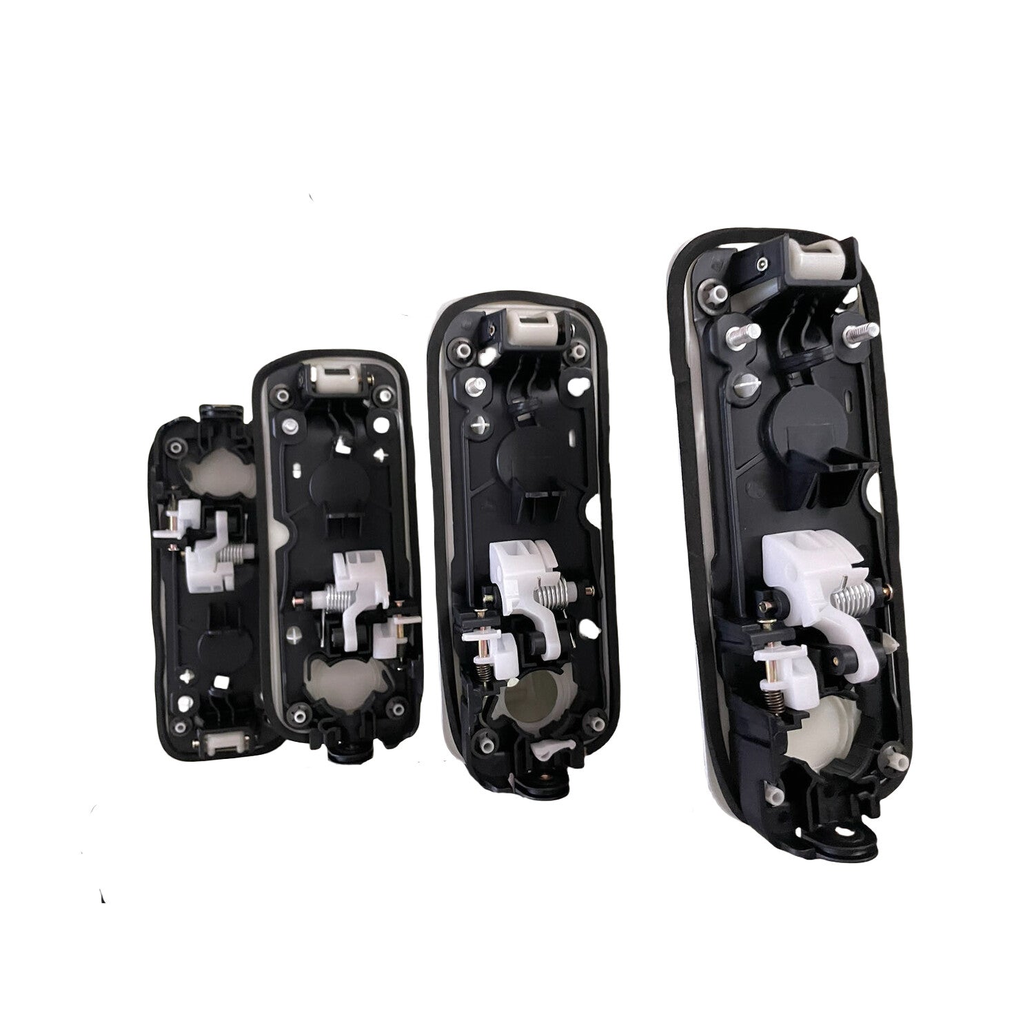 Silver Door Handles Front Rear Set 4Pcs Fits 2017-2020 for Ford F-250 F-350