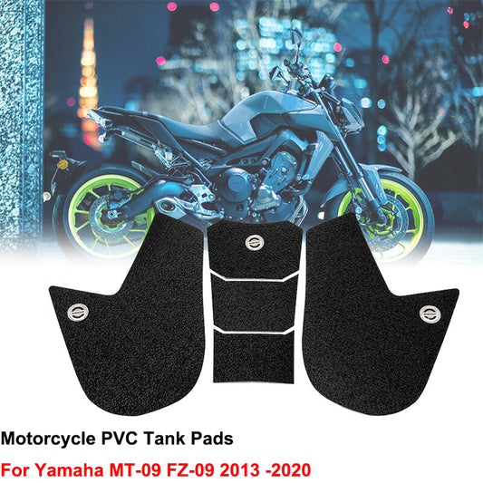Motorcycle Fuel Tank Pads Protective Anti-Slip Pads for Yamaha MT09 FZ09 2013-20