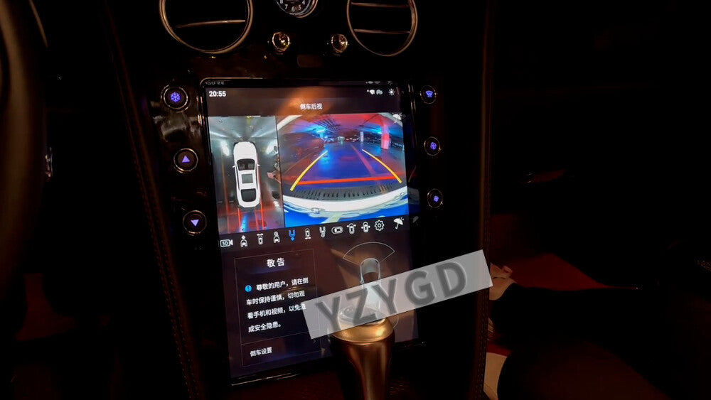 for Bentley for Continental GT 2004-2011 CarPlay 2Din Car Radio Receiver 128G Screen