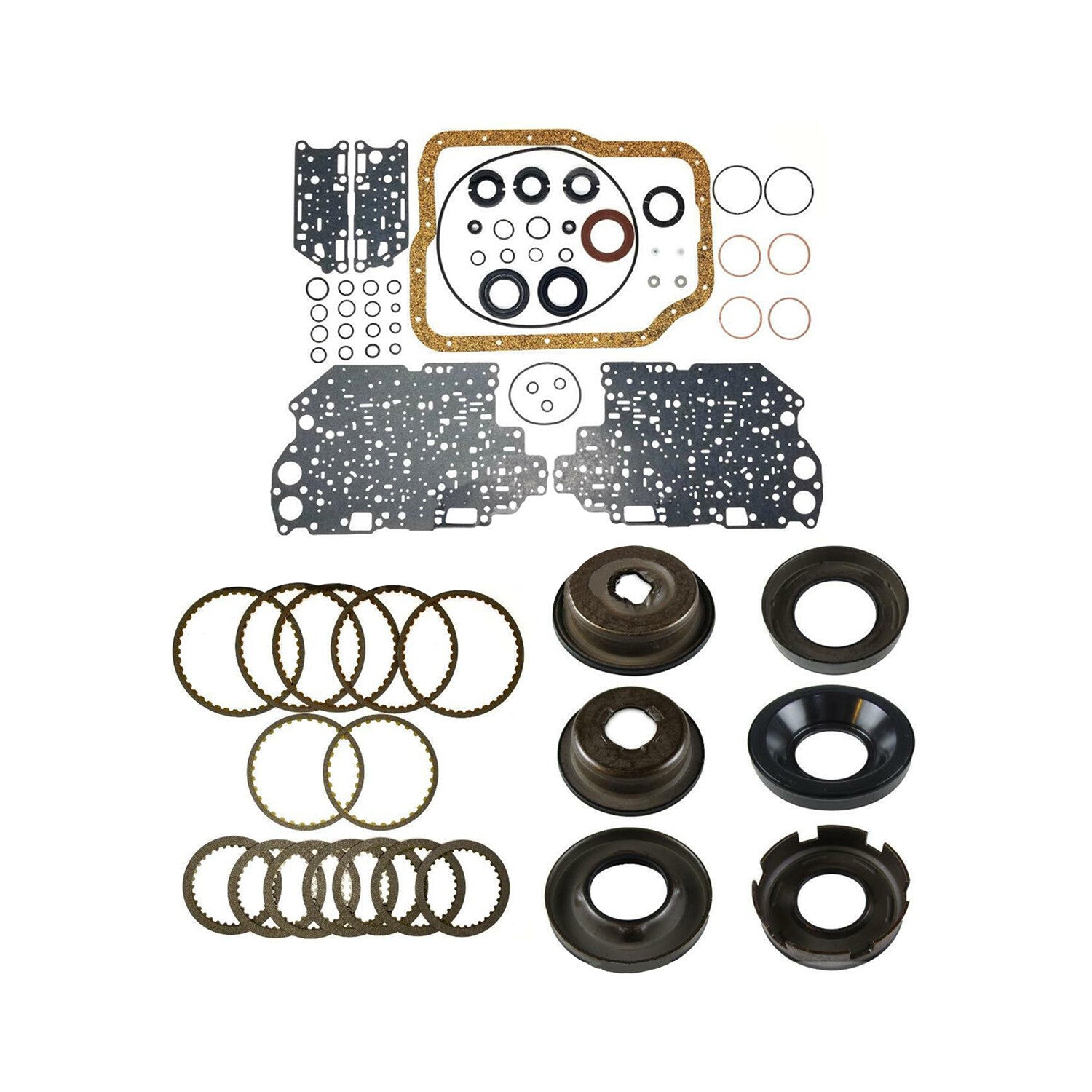 4F27E Transmission Banner Rebuild KIT 2000-UP for FORD W/ Pistons Friction Focus