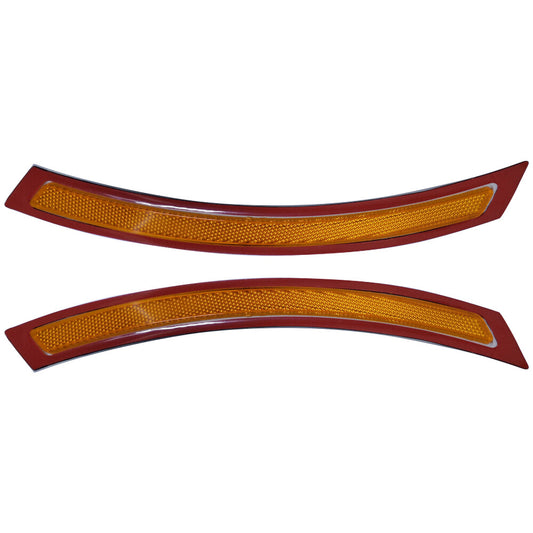 63147290093 2X Front Bumper Reflector Left  Right Side for BMW F15 F85 X5