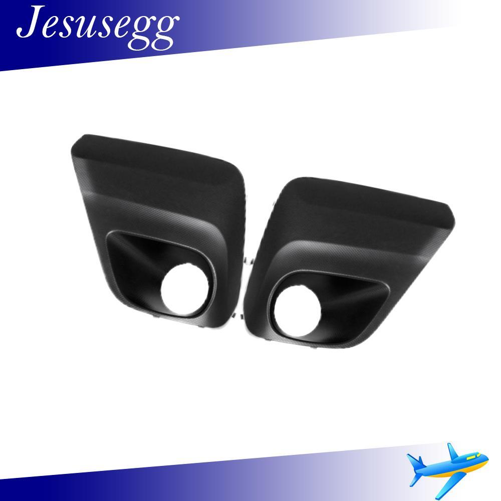 2Pcs Fog Light Bezel Trim Black Left Right Side for Subaru for Forester 2019-2021