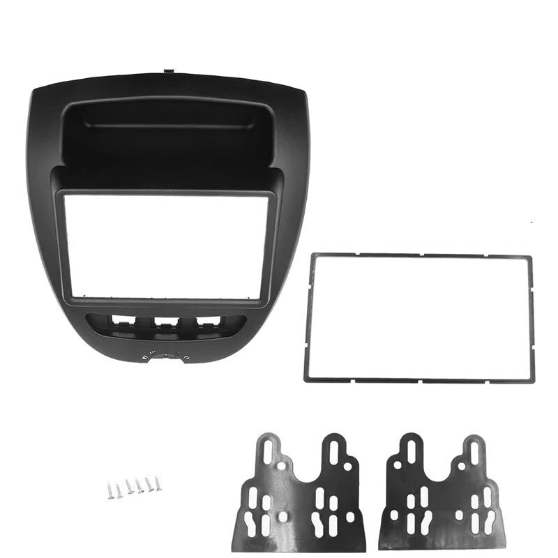7inch Car Radio Audio Panel Stereo Frame Mount Fascia For 2005-2014 for Peugeot 107