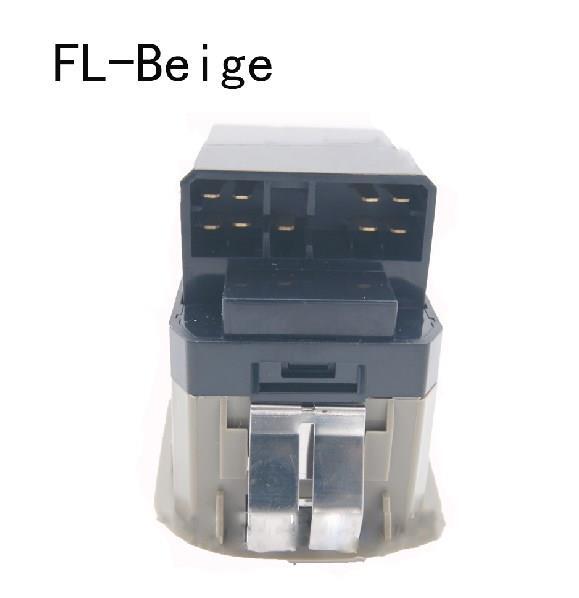 for Suzuki Grand Vitara Front Left Driver Side Power Window Switch Beige