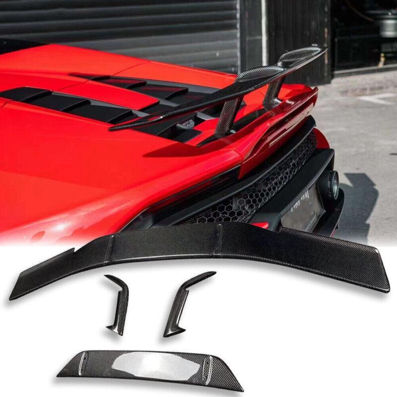 Carbon fiber rear boiler fins are suitable for Lamborghini for Huracan LP610 LP580