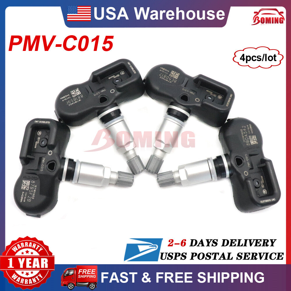 4 new PMV-C015/42607-06030 tire pressure TPMS sensors for Toyota for Camry and for Lexus for ES
