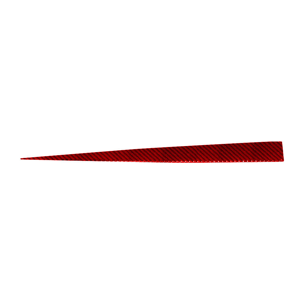 Red Carbon Fiber for Co -pilot Above glove Box Cover Trim for Chrysler 200 2011-2014
