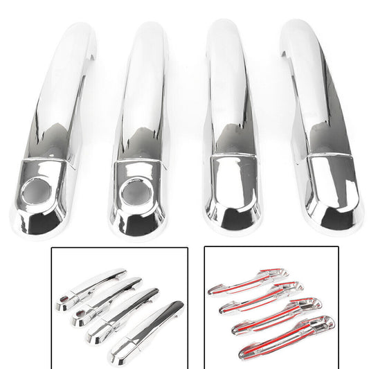 Fit for Hyundai Accent 2006 - 2010 Door Handle Cover Trim Chrome