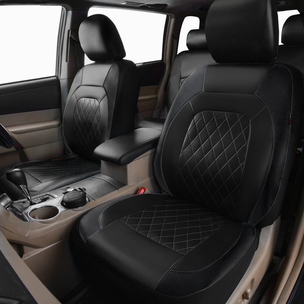 Fit for Honda Accord Car for Seat Covers PU Leather Front Protectors Four Season