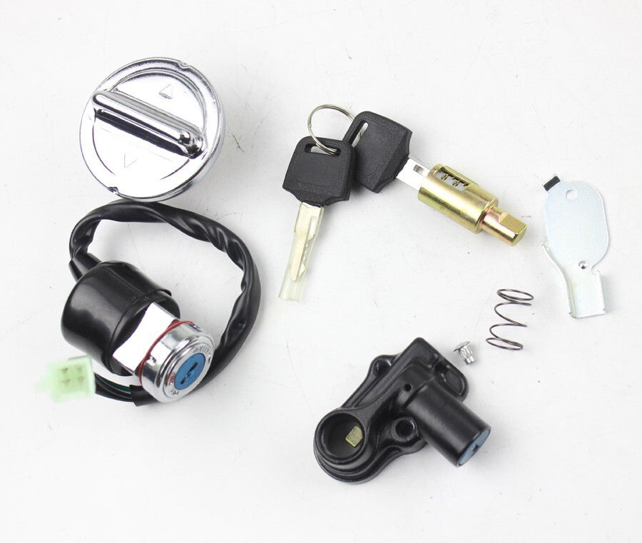 aftermarket Gas Cap 4 wire Key Switch Lock kits for Honda DAX CT70 ST70 Bikes